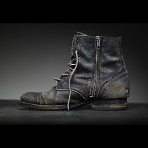 All Saints Shoes - All saints leather military boots All Saints Shoes - All saints leather military boots